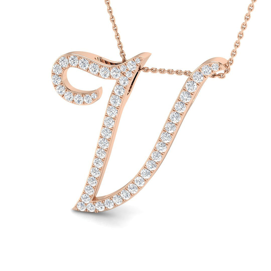 SP6016-V — Pendant - 9k Rose Gold