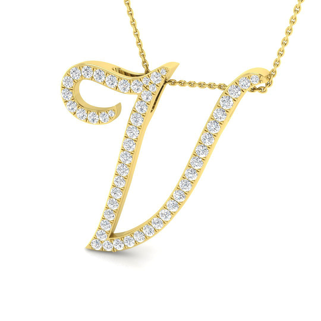 SP6016-V — Pendant - 9k Yellow Gold