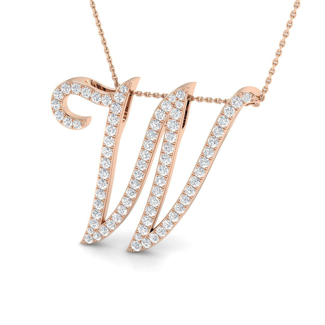 SP6016-W — Pendant - 9k Rose Gold