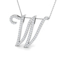 SP6016-W — Pendant - 9k White Gold