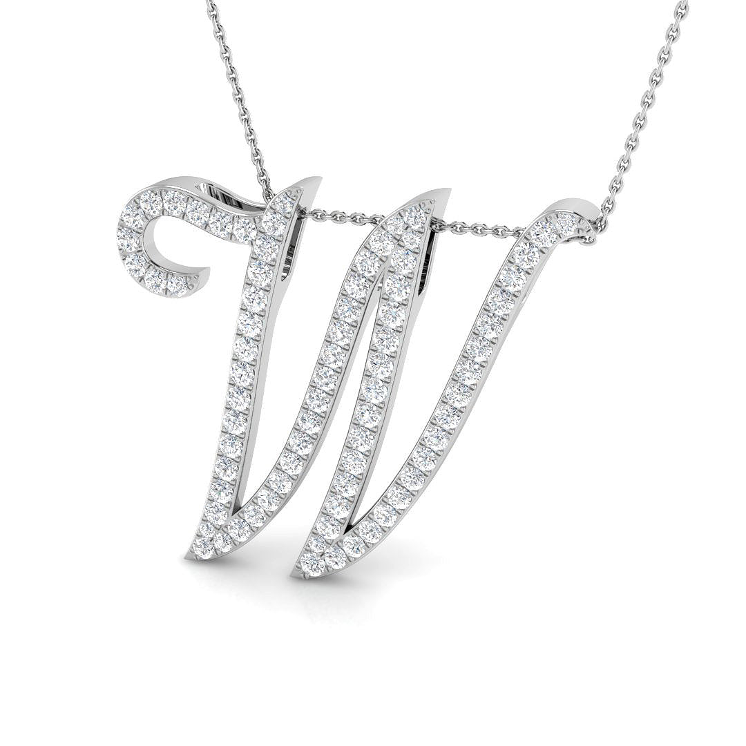 SP6016-W — Pendant - 9k White Gold