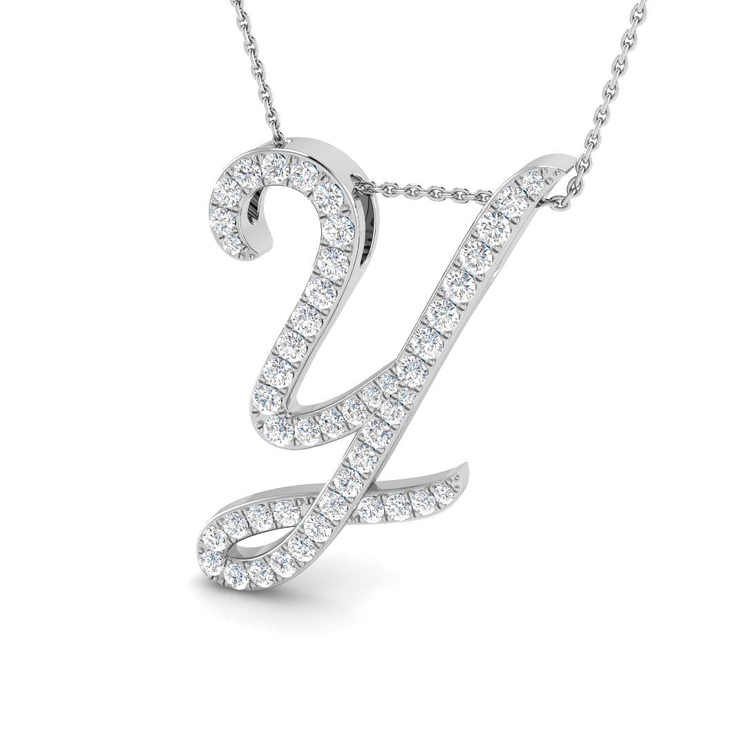 SP6016-Y — Pendant - 9k White Gold
