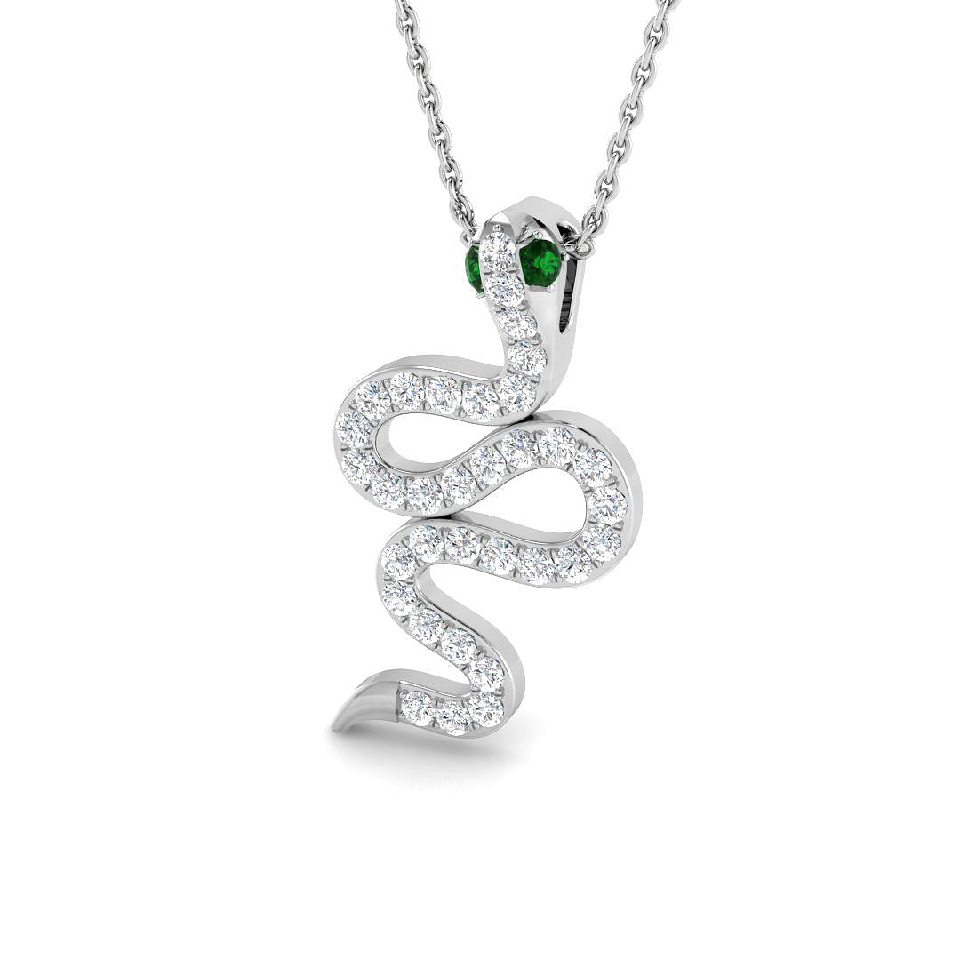 SP6024 — Pendant - 9k White Gold