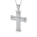 SP6038 — Cross - 9k White Gold