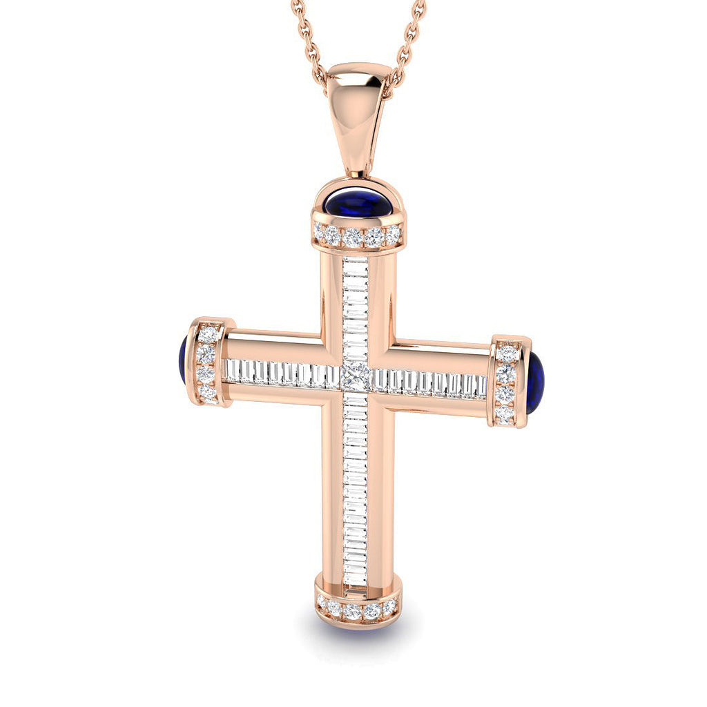 SP6040 — Cross - 9k Rose Gold
