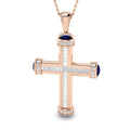 SP6040 — Cross - 9k Rose Gold