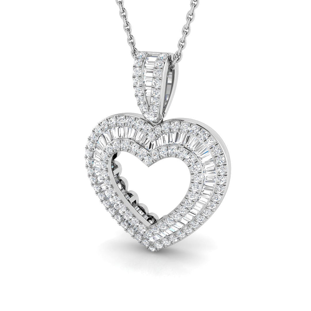 SP6050 — Pendant - 9k White Gold
