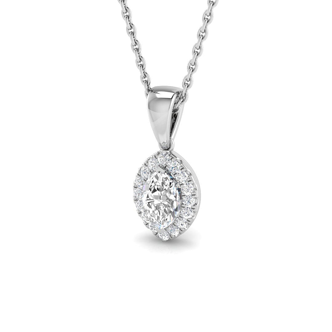 SP6060 — Pendant - 9k White Gold
