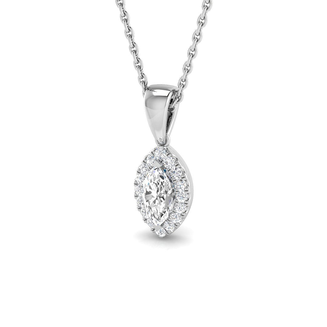 SP6061 — Pendant - 9k White Gold