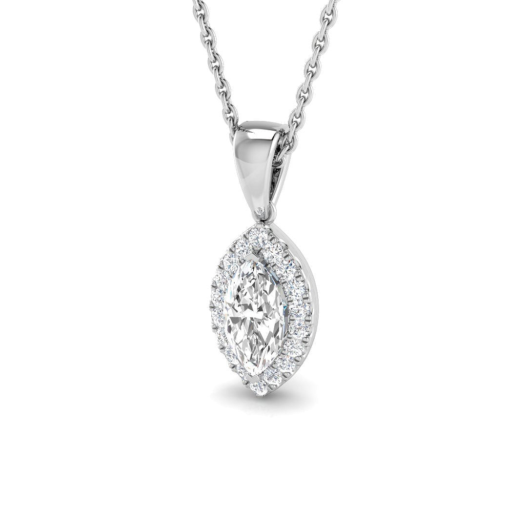 SP6063 — Pendant - 9k White Gold