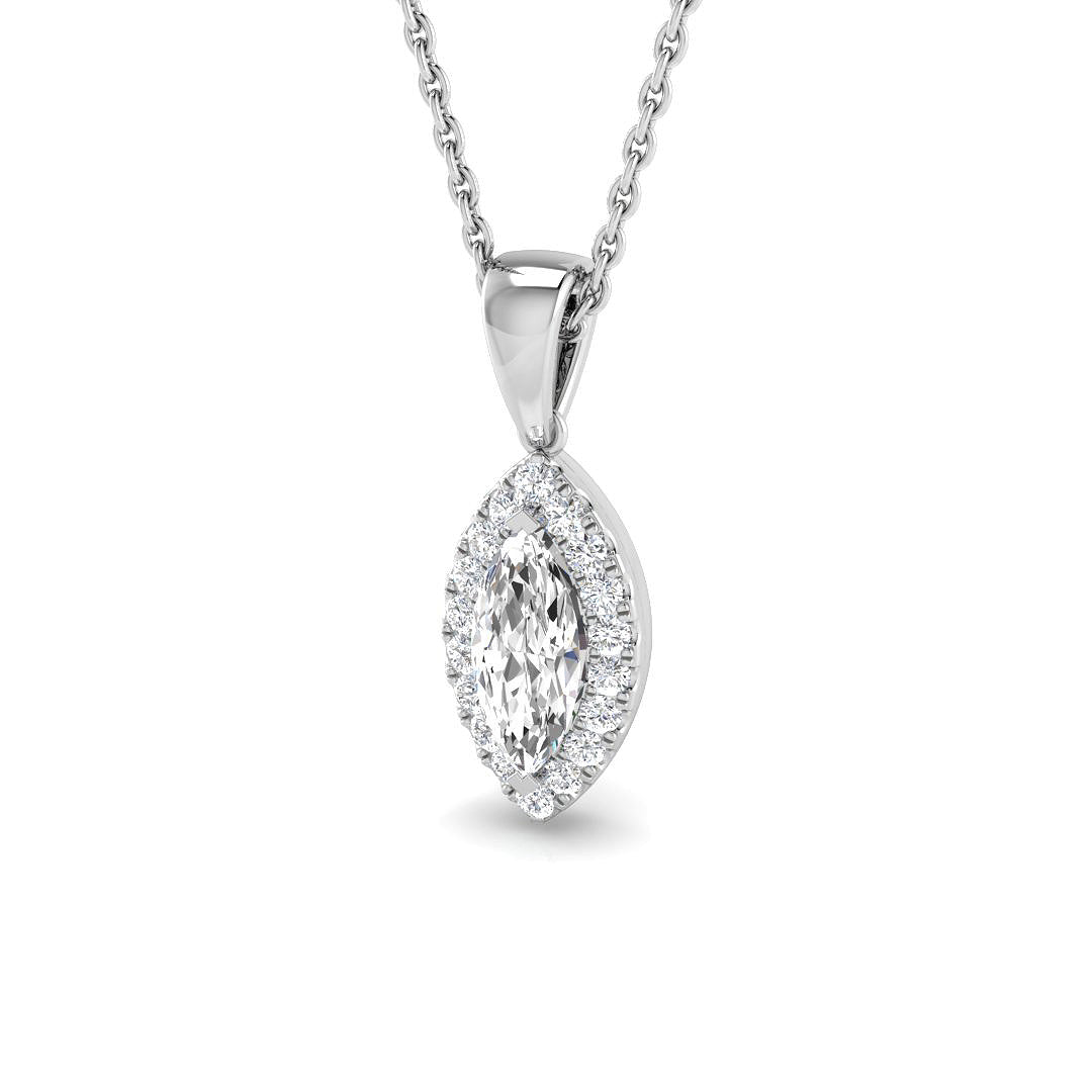 SP6064 — Pendant - 9k White Gold