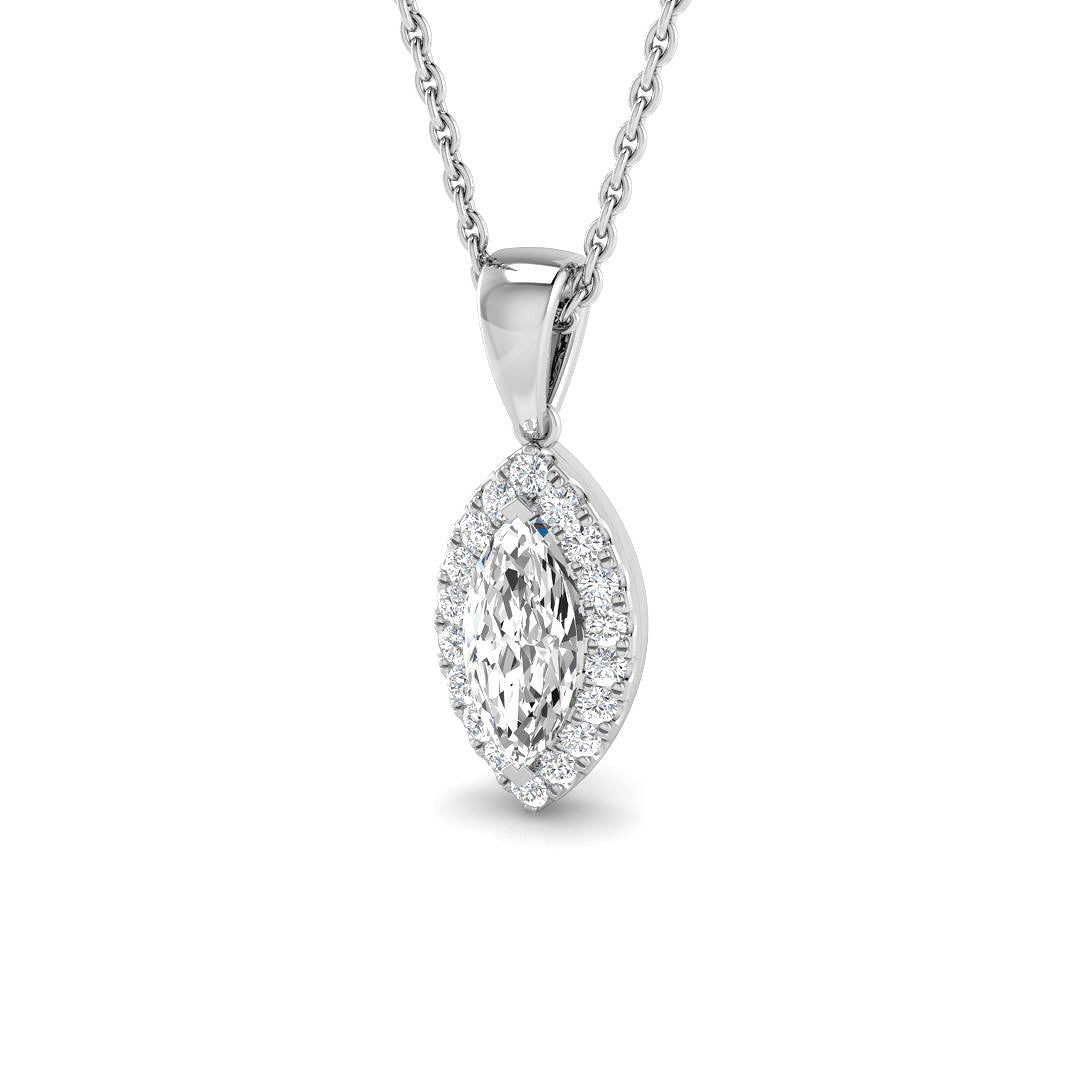 SP6065 — Pendant - 9k White Gold