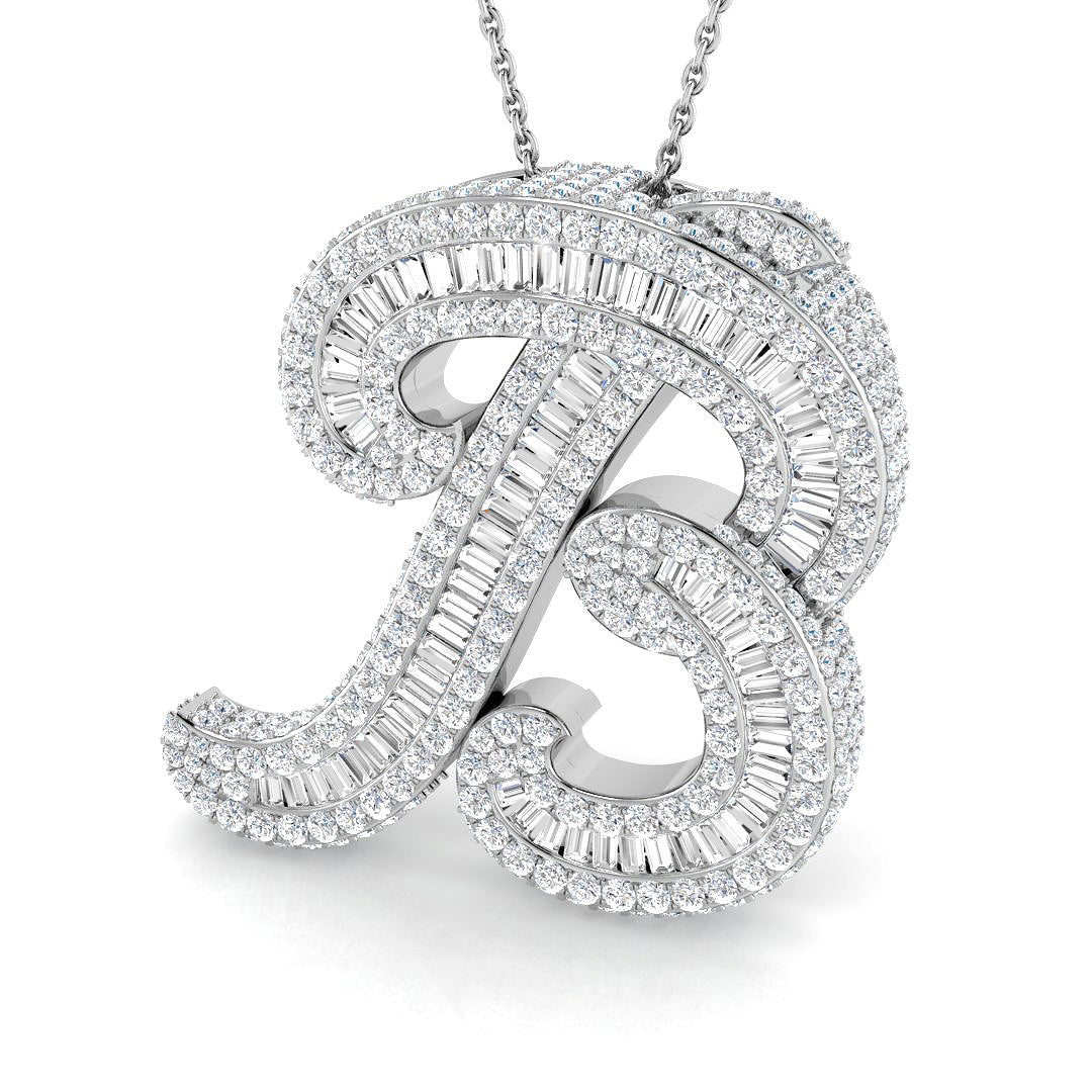 SP6069-B — Pendant - 9k White Gold
