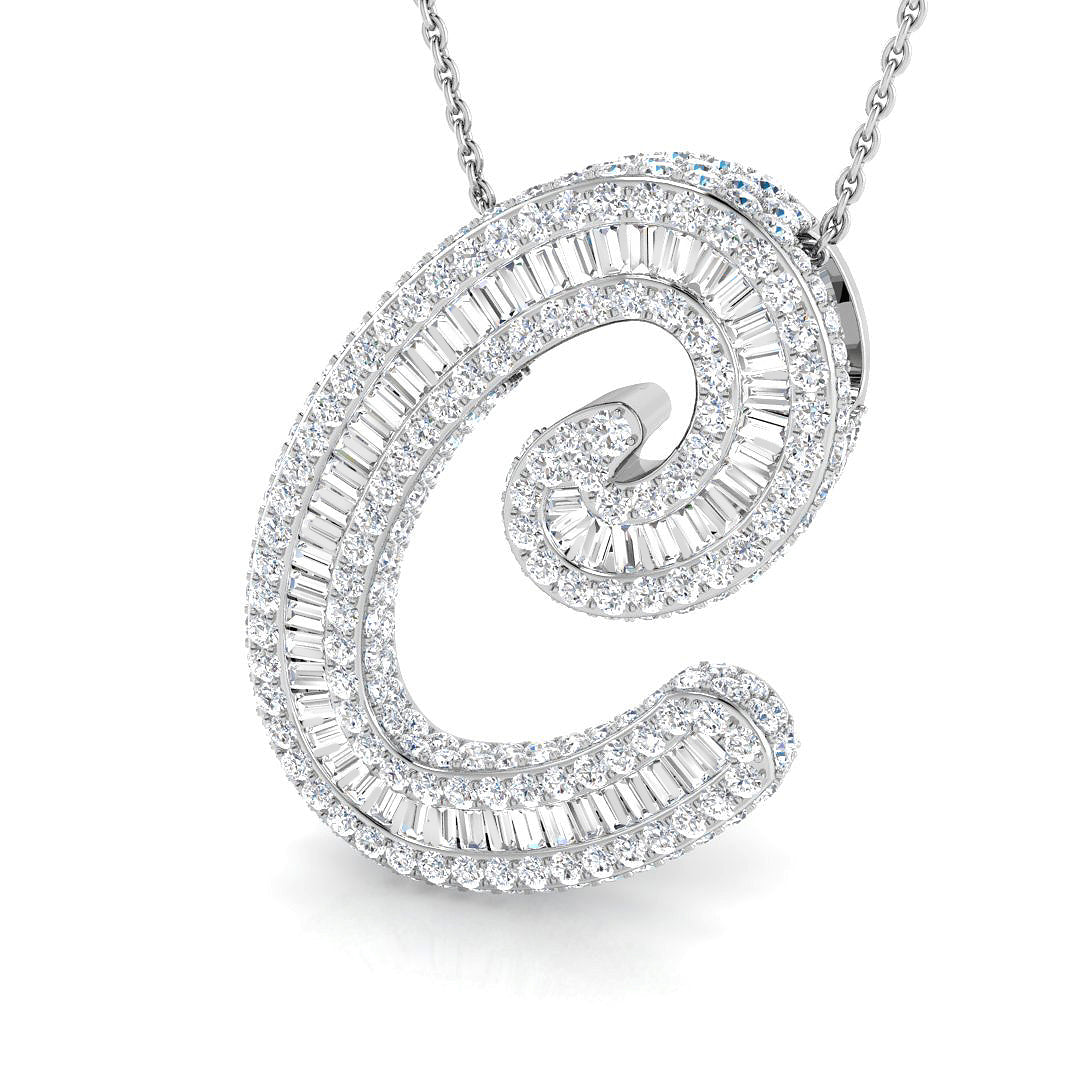 SP6069-C — Pendant - 9k White Gold