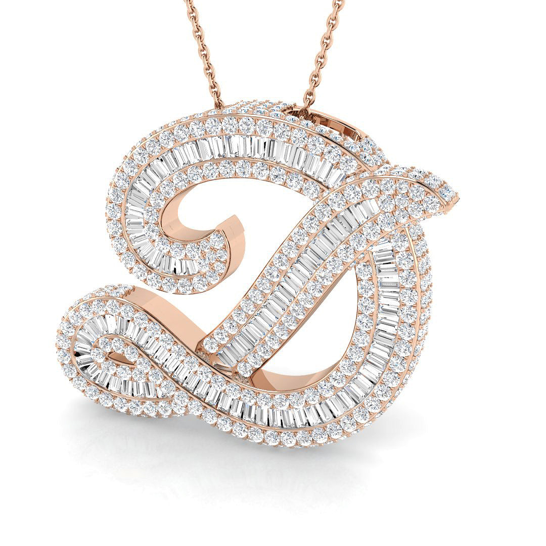 SP6069-D — Pendant - 9k Rose Gold