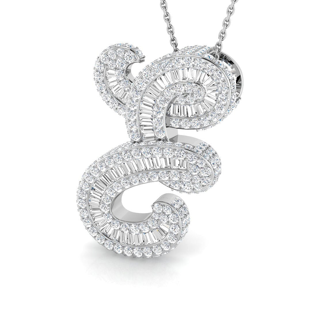 SP6069-E — Pendant - 9k White Gold