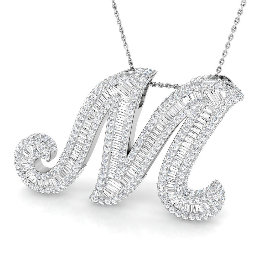 SP6069-M — Pendant - 9k White Gold