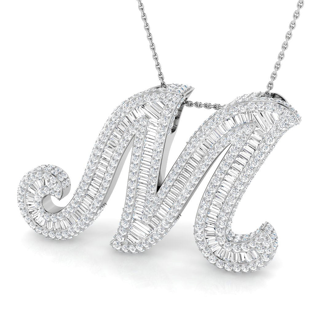 SP6069-M — Pendant - 9k White Gold