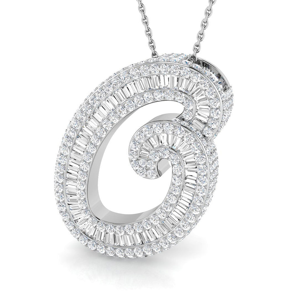 SP6069-O — Pendant - 9k White Gold