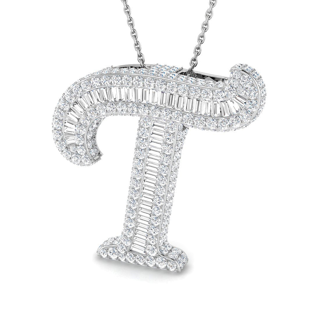 SP6069-T — Pendant - 9k White Gold