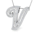 SP6069-V — Pendant - 9k White Gold