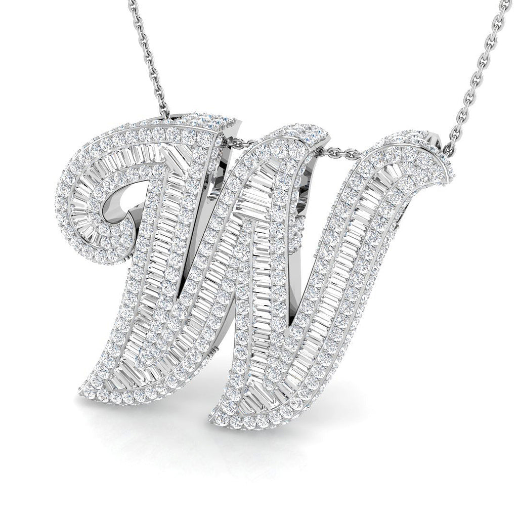 SP6069-W — Pendant - 9k White Gold