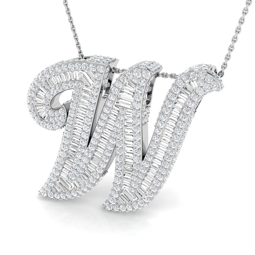 SP6069-W — Pendant - 9k White Gold