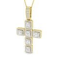 SP6091 — Cross - 9k Yellow Gold