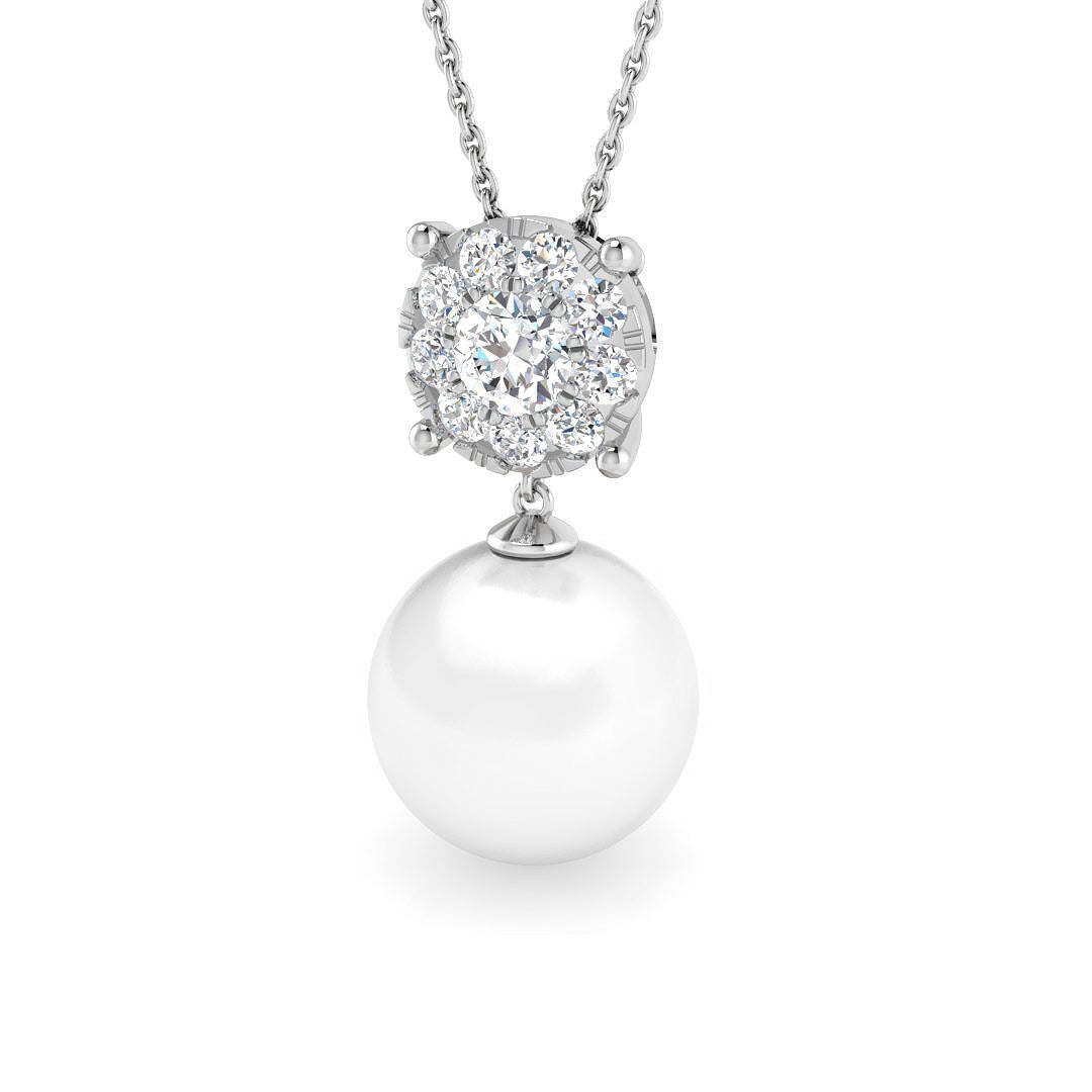 SP6110 — Pendant - 9k White Gold