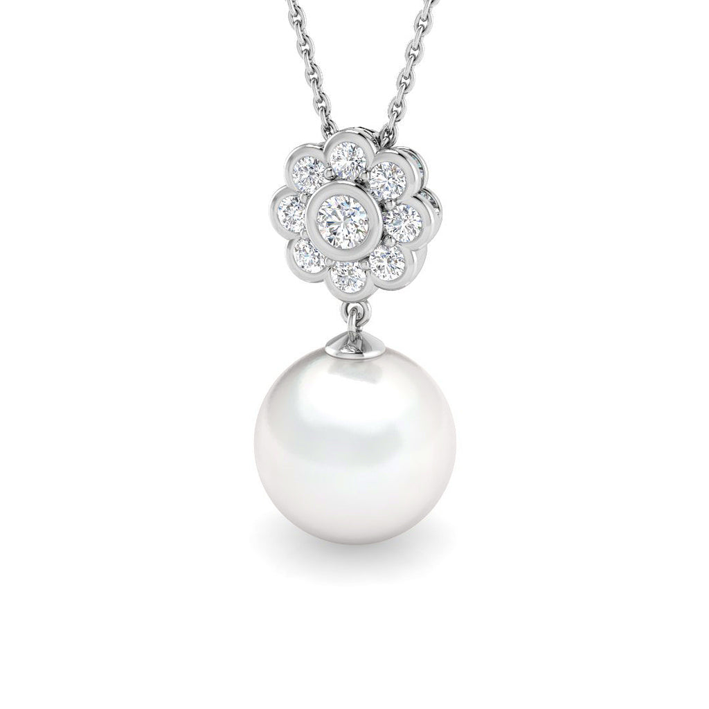 SP6112 — Pendant - 9k White Gold