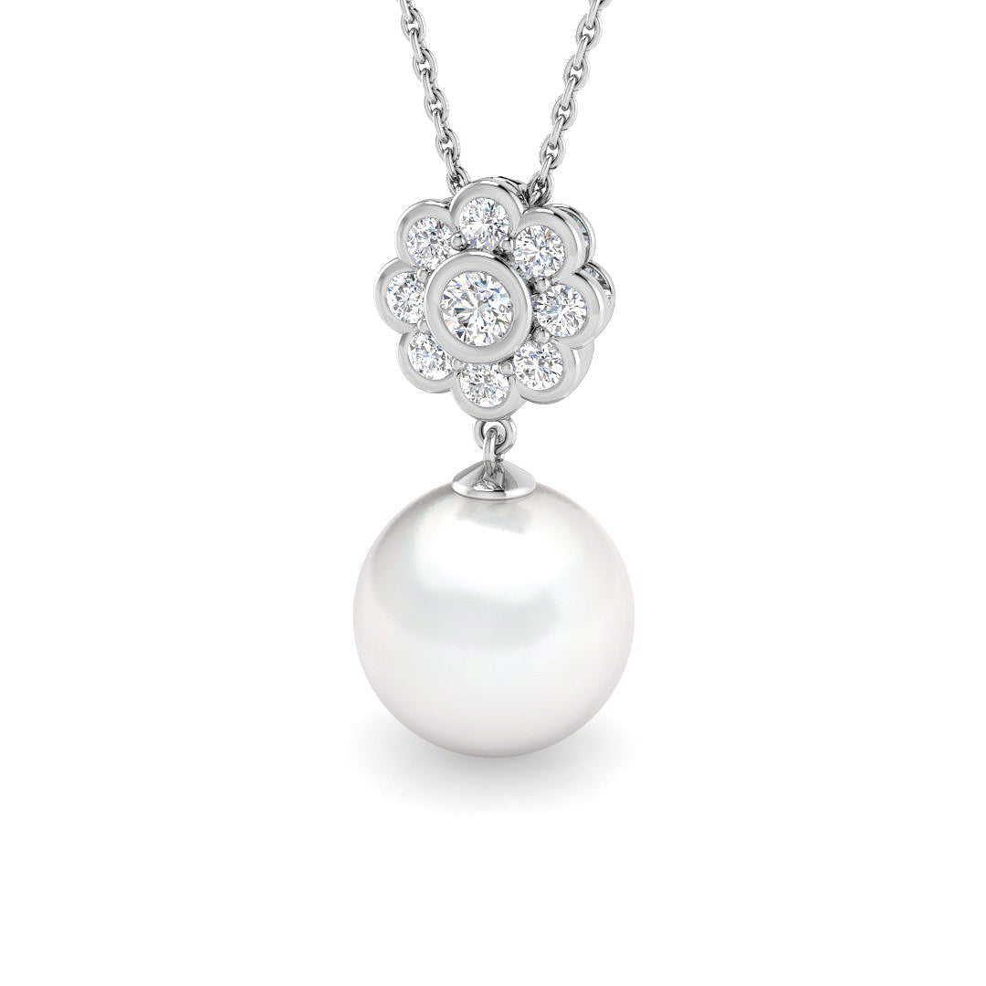 SP6112 — Pendant - 9k White Gold