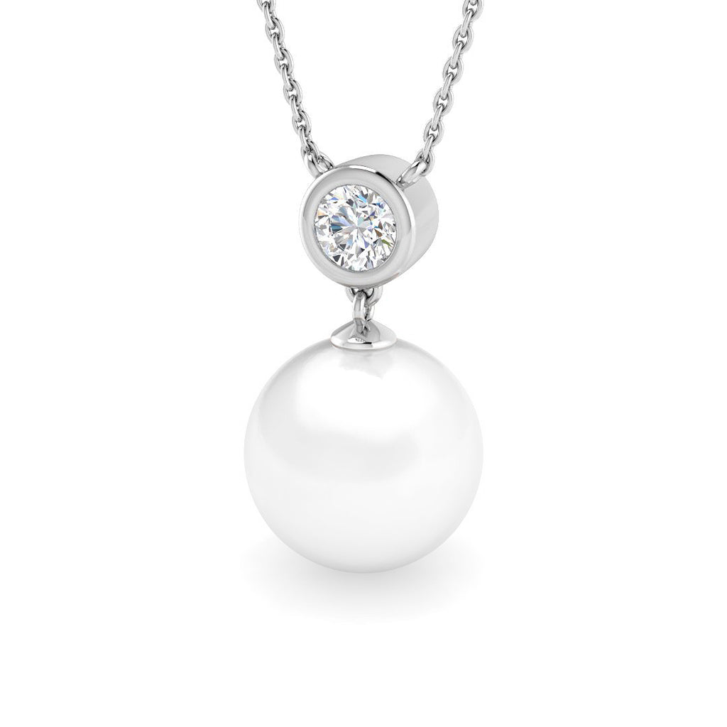 SP6115 — Pendant - 9k White Gold