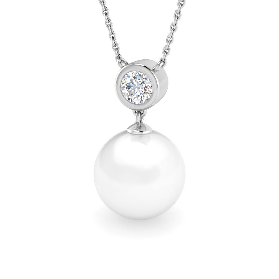 SP6115 — Pendant - 9k White Gold