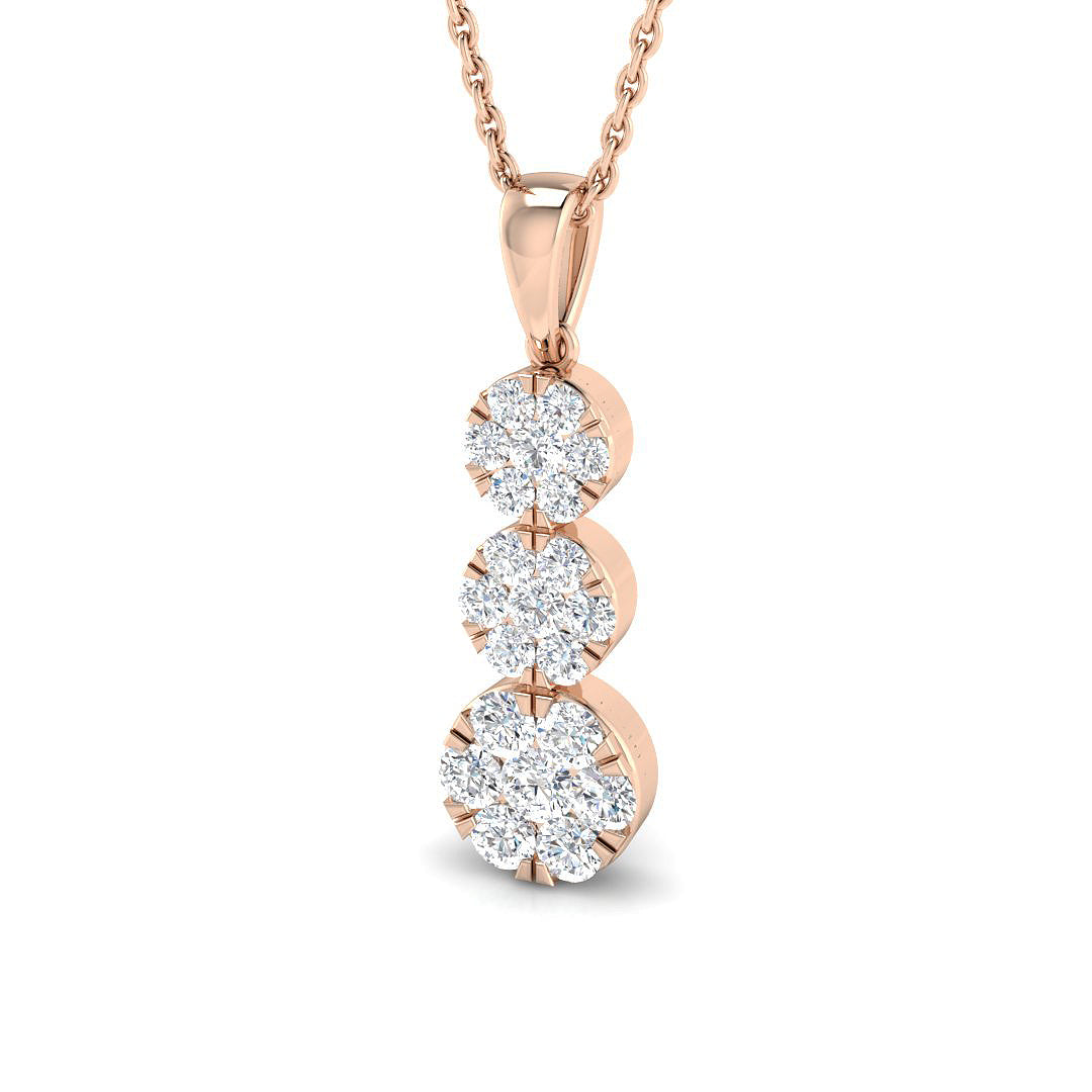 SP6122 — Pendant - 9k Rose Gold