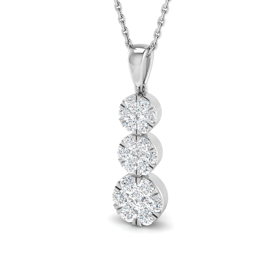 SP6122 — Pendant - 9k White Gold