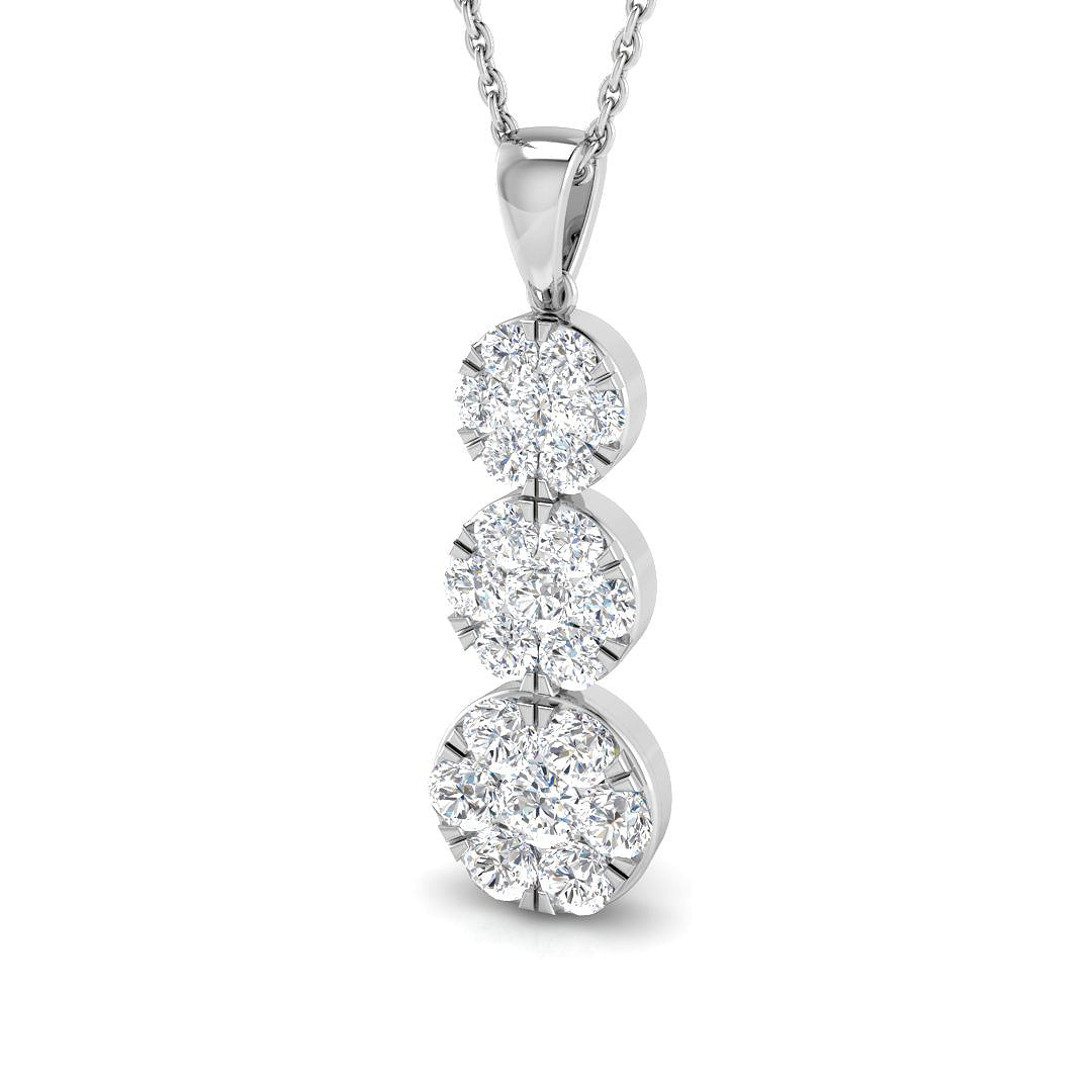SP6123 — Pendant - 9k White Gold