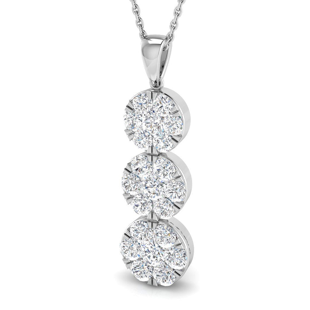 SP6124 — Pendant - 9k White Gold