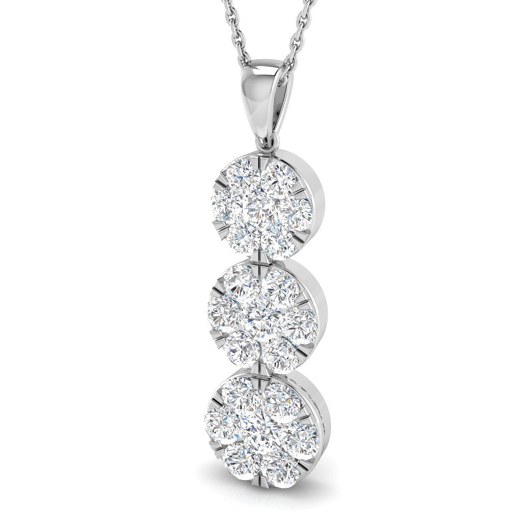 SP6124 — Pendant - 9k White Gold