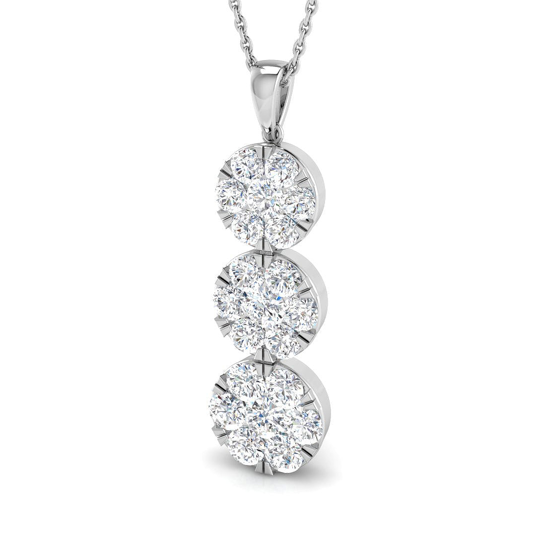 SP6125 — Pendant - 9k White Gold