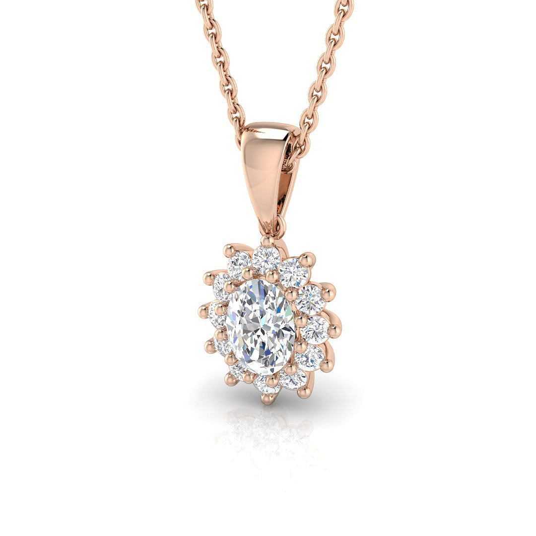 SP6133 — Pendant - 9k Rose Gold