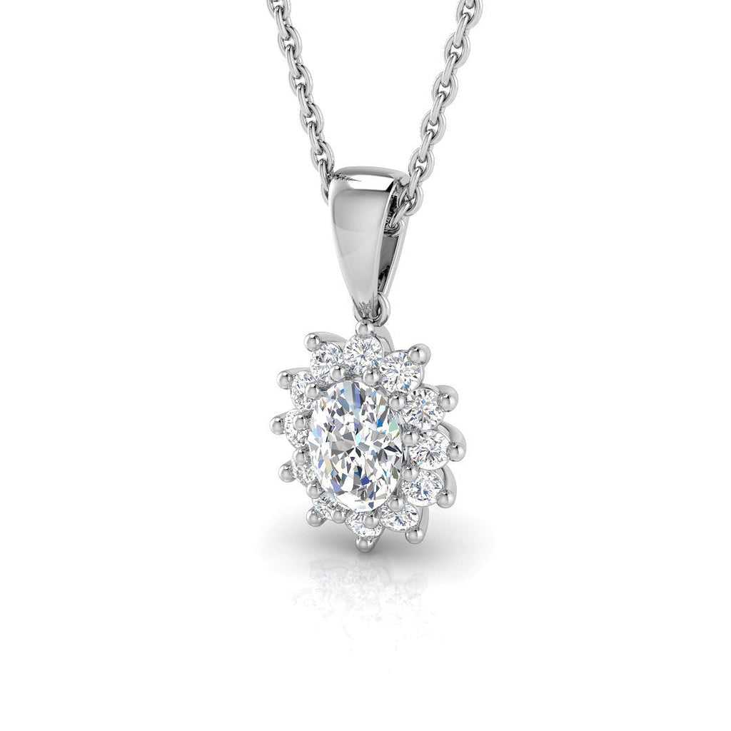 SP6133 — Pendant - 9k White Gold