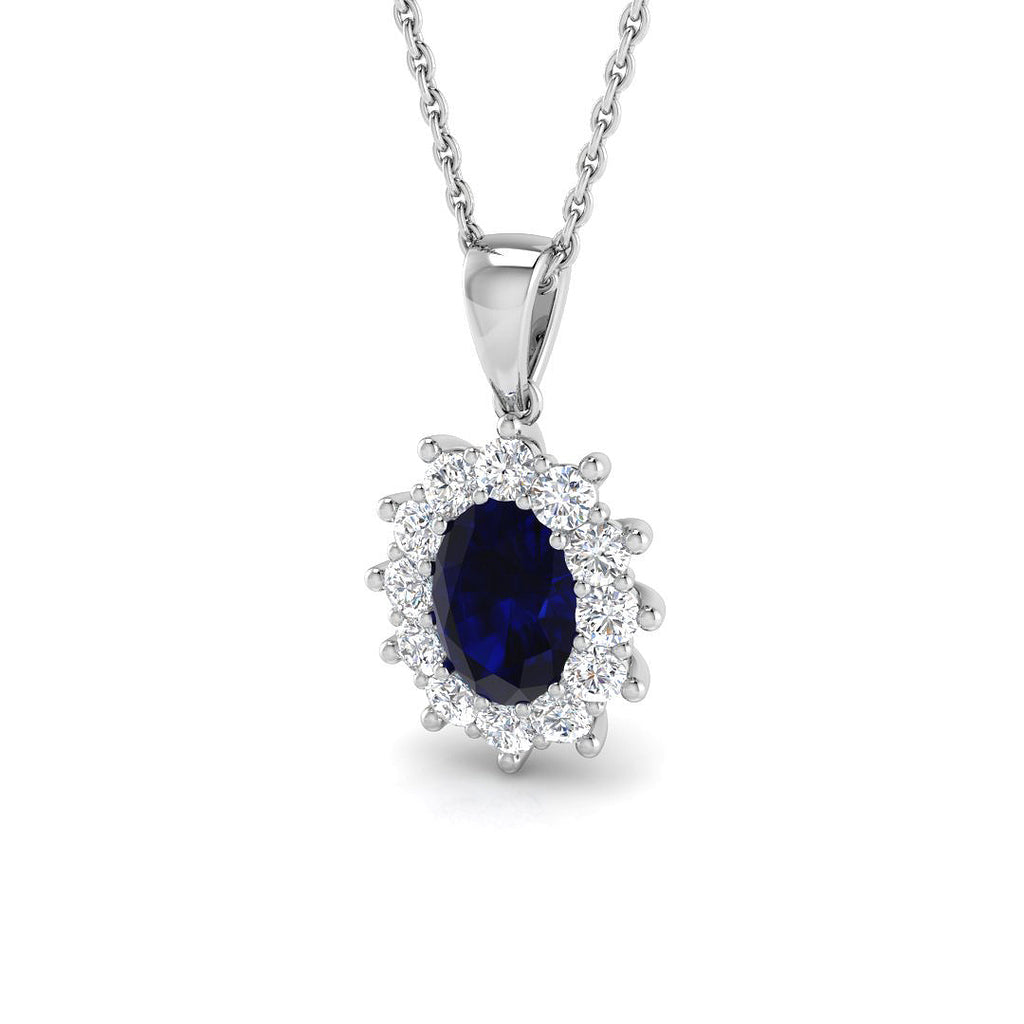 SP6134 — Pendant - 18k White Gold
