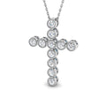 SP6138 — Cross - 9k White Gold