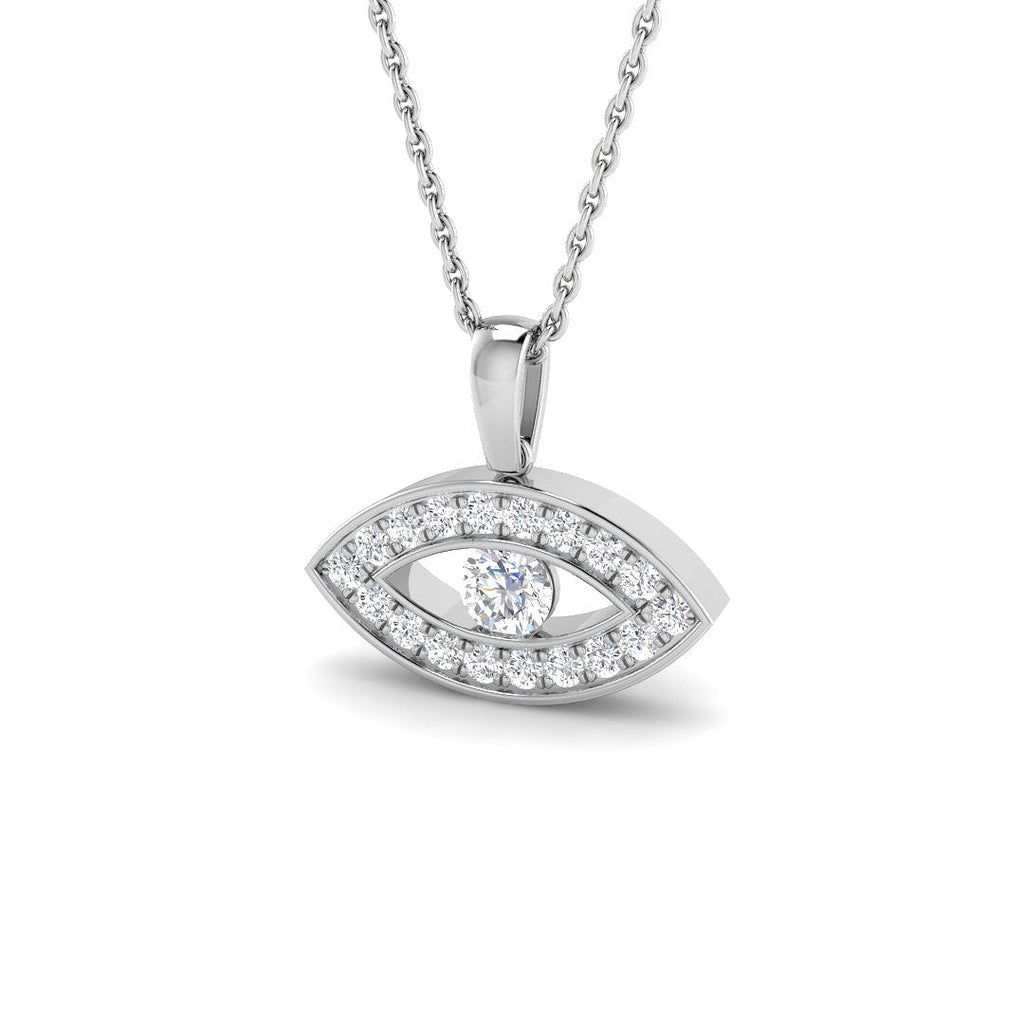 SP6167 — Pendant - 9k White Gold