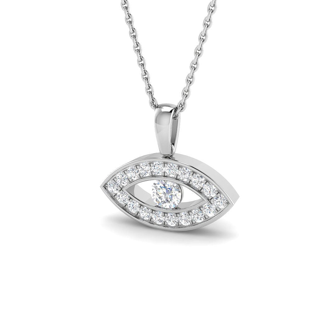 SP6167 — Pendant - 9k White Gold