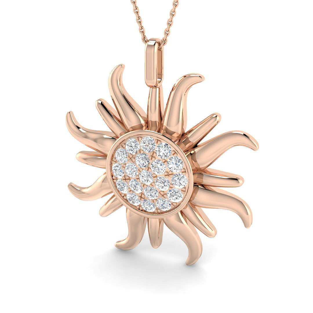SP6186 — Pendant - 9k Rose Gold