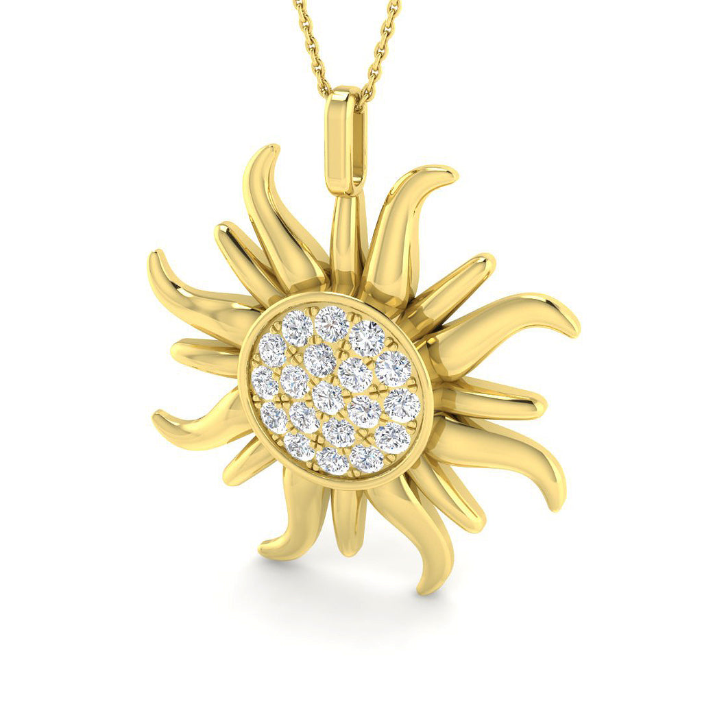 SP6186 — Pendant - 9k Yellow Gold