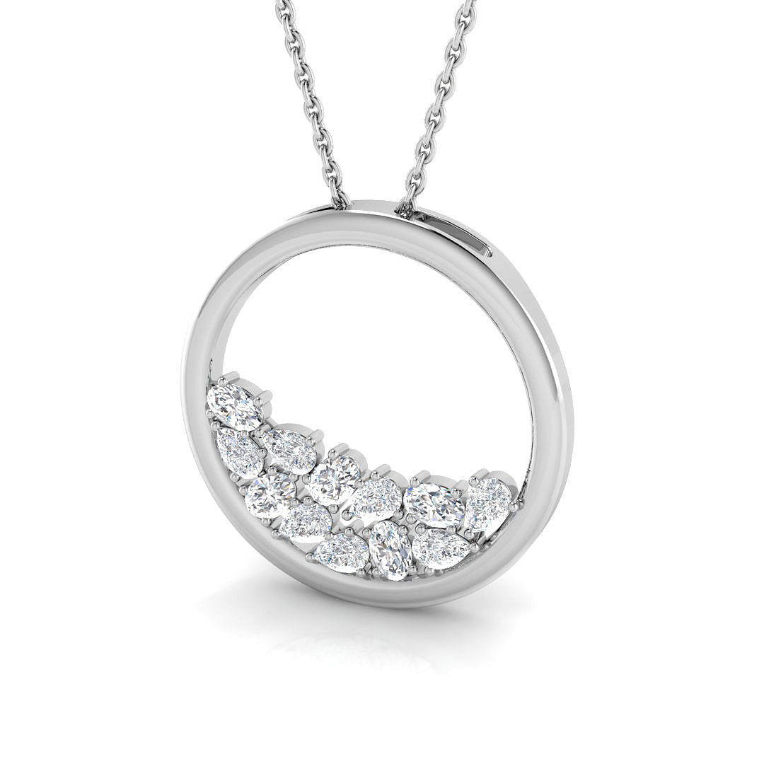 SP6205 — Pendant - 9k White Gold