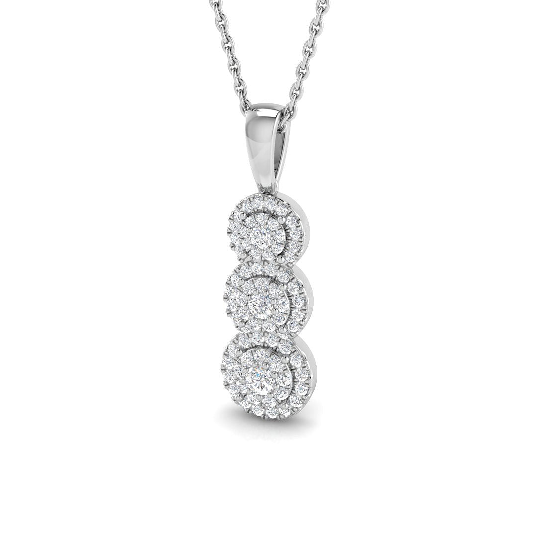 SP6208 — Pendant - 9k White Gold
