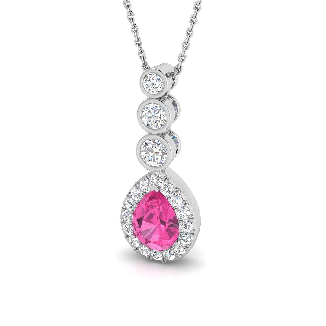 SP6211 — Pendant - 9k White Gold
